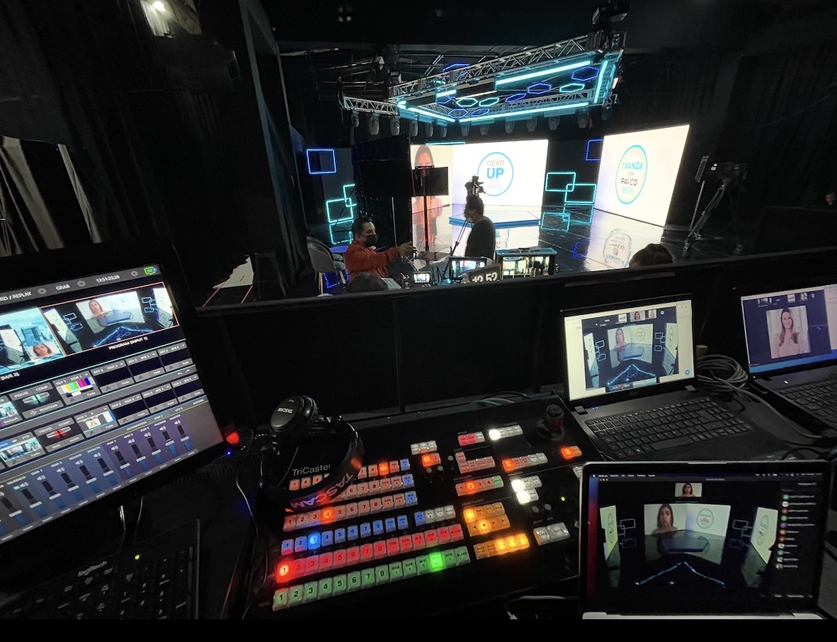 Control técnico de transmisión en vivo