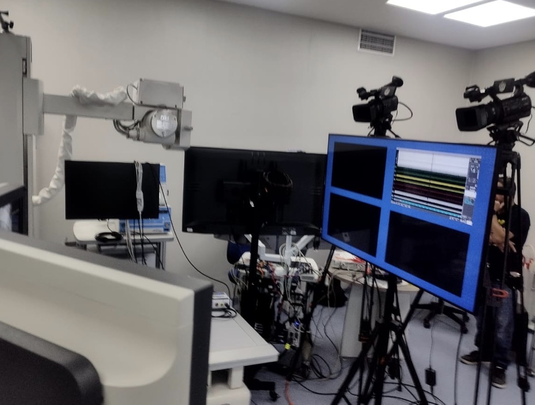 Production equipment at a venue
